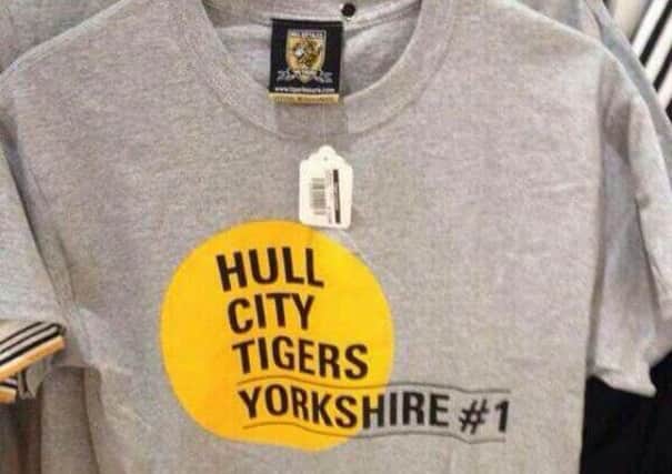The offending Hull T-shirt