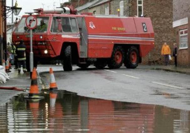 Flooding in the Leeman Road area of York