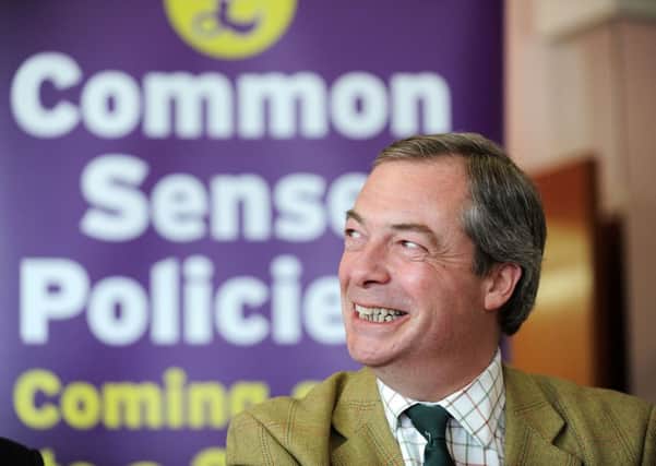 Nigel Farage, Leader of the UK Independence Party
