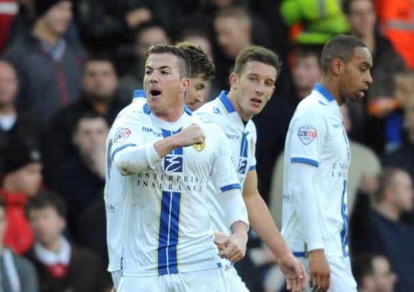 Ross McCormack celebrates after the opening goal
