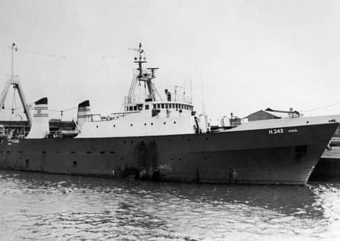 The Hull freezer trawler Gaul which went missing in 1974