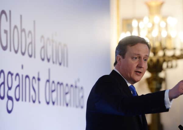 David Cameron at the G8 Dementia Summit