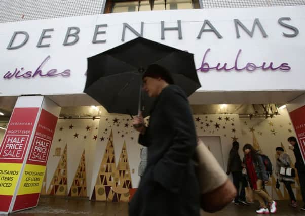Debenhams' hoped-for sales surge in the last week before Christmas failed to materialise.