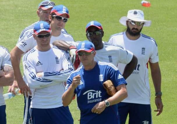 ON YOUR WAY: Andy Flower must pay the price for England's abject Ashes failure in Australia.