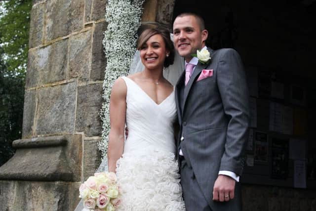 Jessica Ennis and husband Andy Hill.