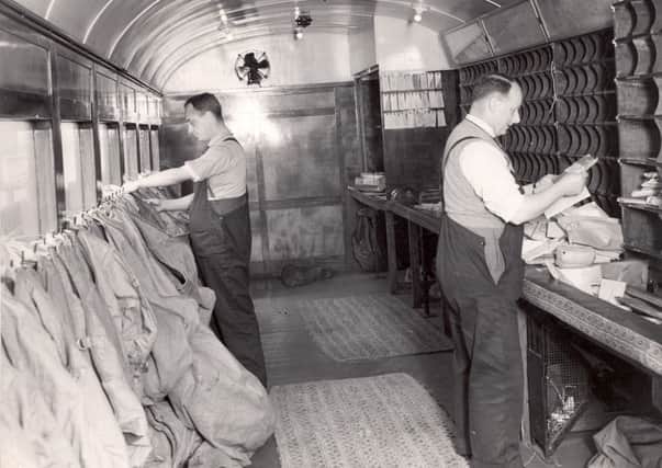 Travelling Post Office in 1935
