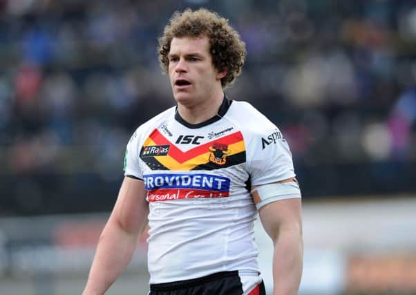 HEADING EAST: Jamie Langley, seen in his Bradford Bulls days, is keen to succeed with Hull Kingsotn Rovers.