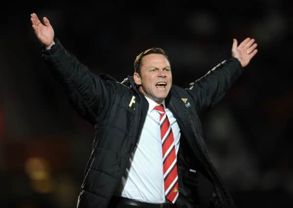 Doncaster manager Paul Dickov.