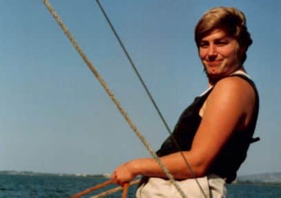 Polly Kitzinger, a keen sailor and hiker, suffered severe brain injuries following a car crash in 2009.