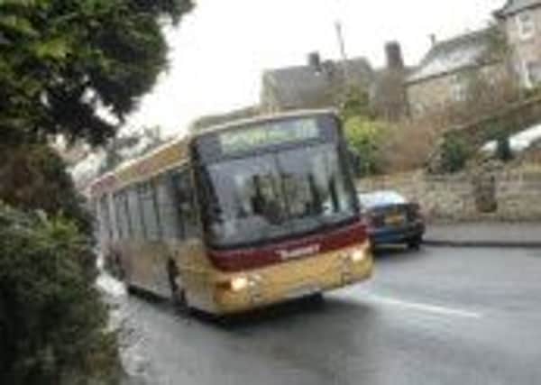 Only supported bus services will be affected by spending cuts in North Yorkshire.