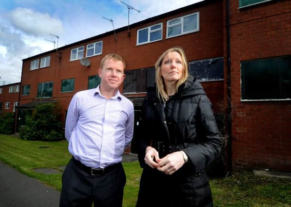 Rob Greenland and Gill Coupland, are both backing a campaign to get empty homes in Leeds, back into use