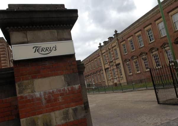 The former Terry's factory site in York