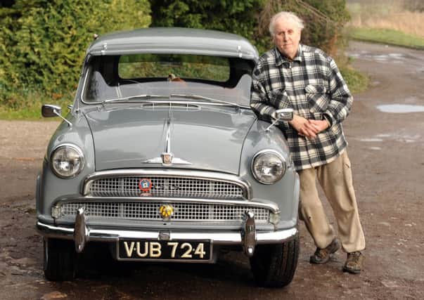 Vintage car enthusiast Graham Wall, 72, bought the rare 1955/56 Morris Isis around 12 years ago but stuck it at the back of his garage. Picture: Ross Parry Agency