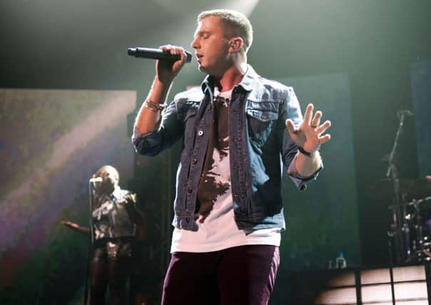 Plan B performs at the Roundhouse in Camden, London
