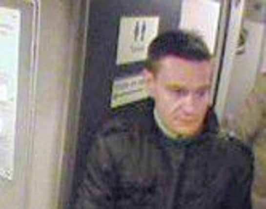 One of the suspected pickpockets. The other is pictured below.