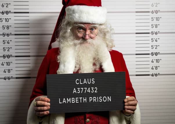 Jim Broadbent will be playing Father Christmas in a new movie 'Get Santa' in which he plays a not so jolly red-clad chap after he is arrested and locked up.