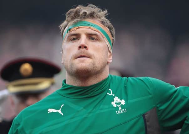 Ireland captain Jamie Heaslip