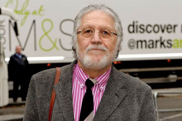 Dave Lee Travis arrives at Southwark Crown Court in London