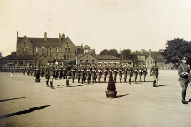 The Royal Dragoon Guards  were stationed at the Calvalry Barracks on Fulford Road in York.