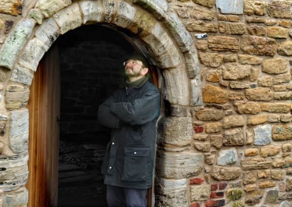Tim Harding, owner of the restored  medieval Adlingfleet rectory near Goole