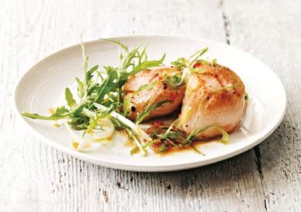 Scallop salad, from Itsu: the cookbook by Julian Metcalfe, published by Mitchell Beazley, £15.99