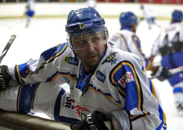 Hull Stingrays' player-coach Sylvain Cloutier. Picture by Arthur Foster.