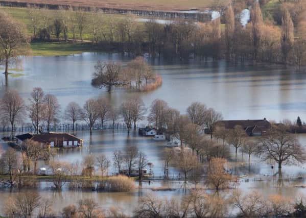 Flooding near Laleham in Surrey. Steve Parsons/PA Wire