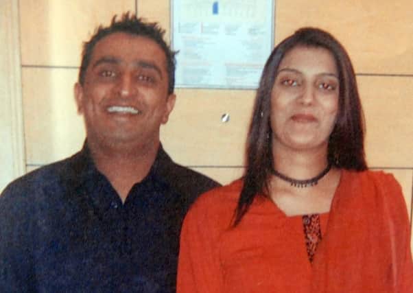 Sajid Saddique and his wife Asma