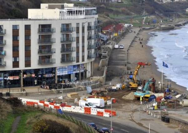 The Scarborough seafront