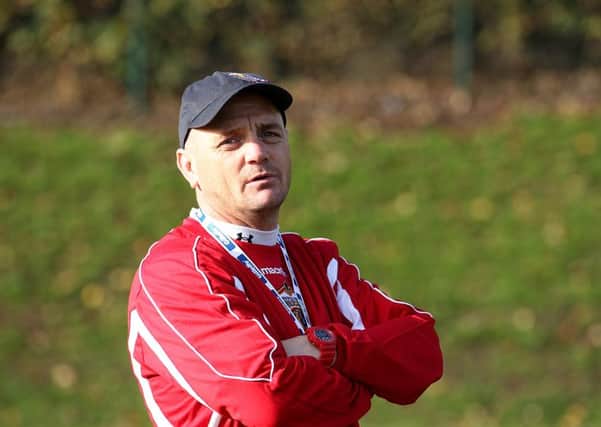 Wakefield Trinity Wildcats coach Richard Agar.