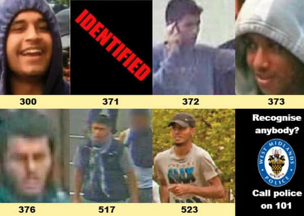 Police image of suspects