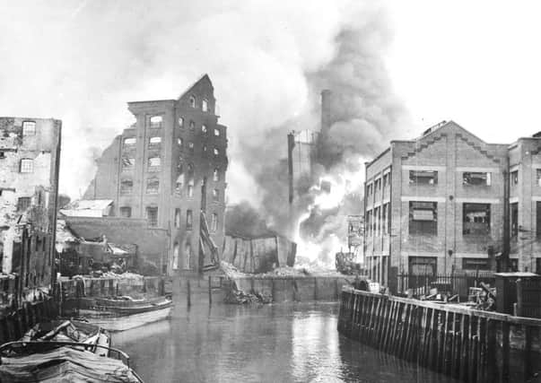 The Hull blitz during World War Two