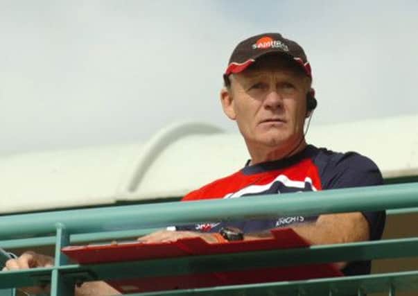 Doncaster Knights coach Clive Griffiths.