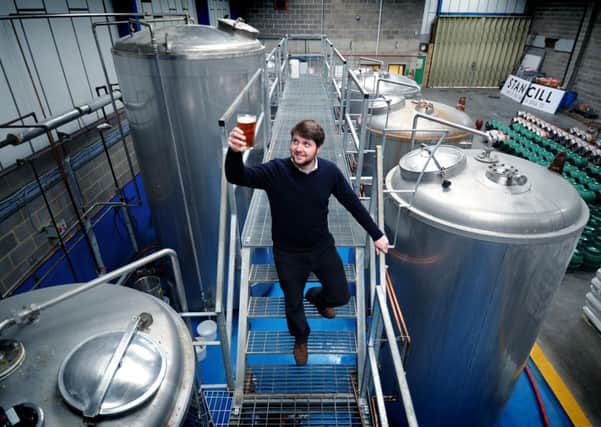 Stancill Brewery managing director Tom Gill