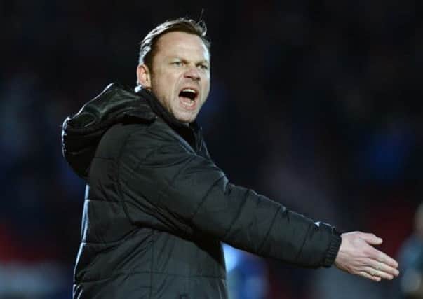 Doncaster Rovers' boss Paul Dickov.