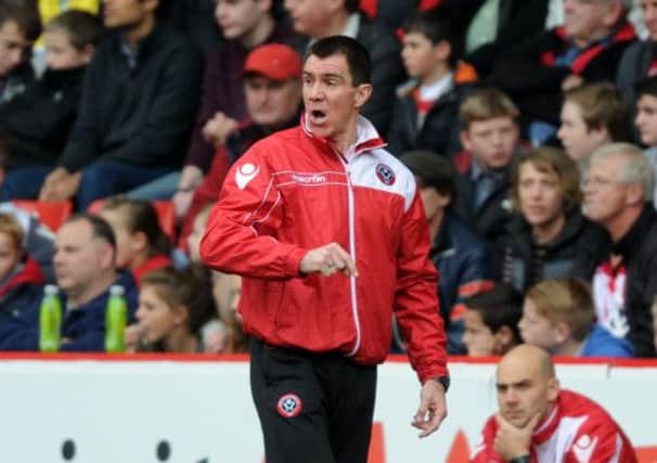 Sheffield United coach Chris Morgan. Picture Bruce Rollinson.