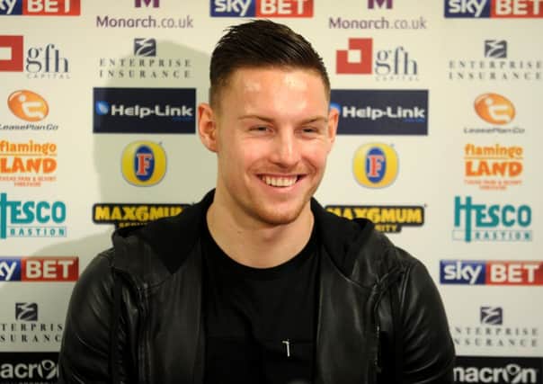 Leeds United's new loan signing Connor Wickham. Picture by Simon Hulme.