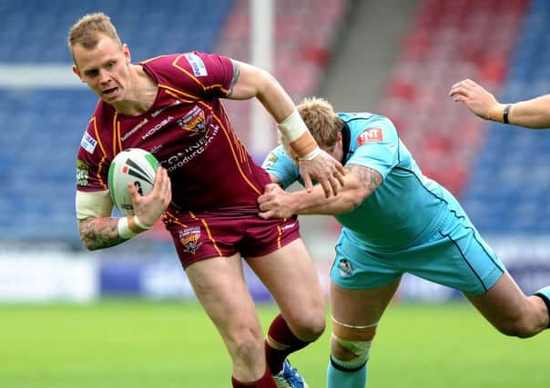 Kevin Brown, pictured during his Huddersfield Giants days.