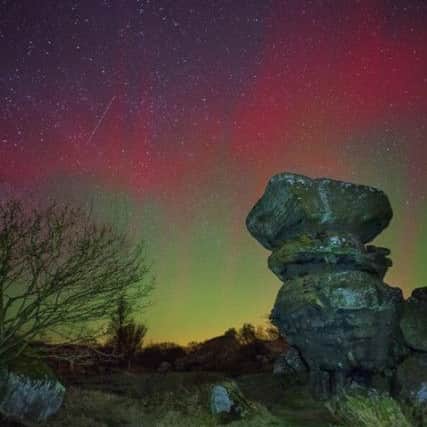 Aurora Borealis over Yorkshire. Picture by 

Martyn Lewis
