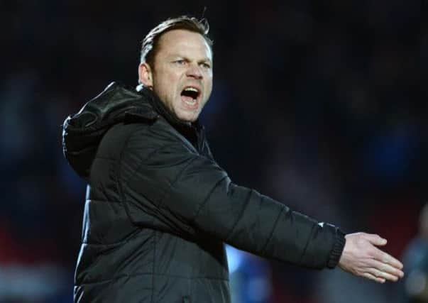 Doncaster Rovers boss Paul Dickov.