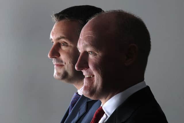 Darren Forshaw (left) and Garry Wilson. Picture by Simon Hulme