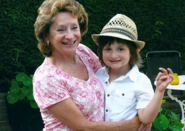 Dorothy Horsman with grandson Gabriel