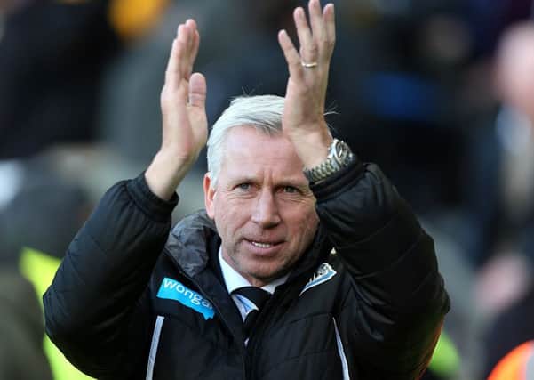 Newcastle United manager Alan Pardew.