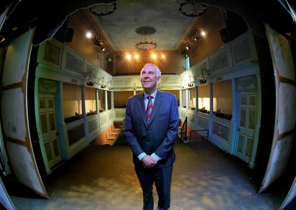 Malcolm Bryant, chairman, inside the theatre. Picture By Simon Hulme