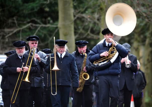 The funeral of Ed O'Donnell at Lawnswood Cemetery. PIC: Simon Hulme