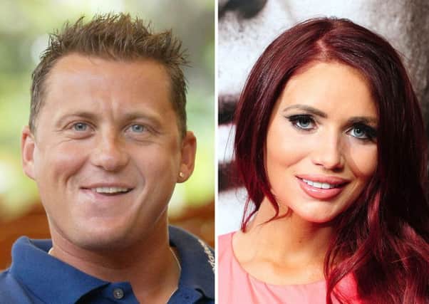 Amy Childs and Darren Gough