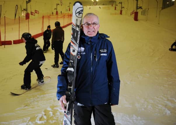 Former Miner and now Ski Instructor Mick Logg pictured at the Snozone, Xscape, Castleford.