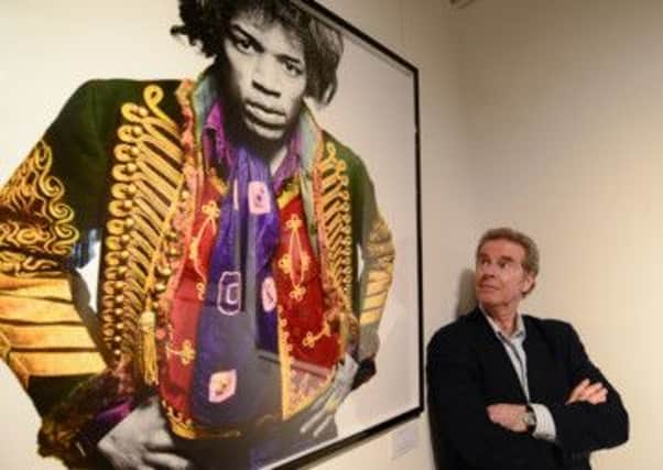 James Marshall at the Hendrix exhibition at White Cloth Gallery Leeds. Picture by Andy Manning