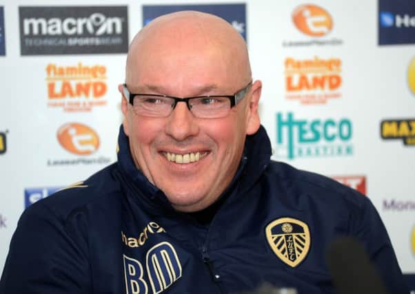 Leeds boss Brian McDermott