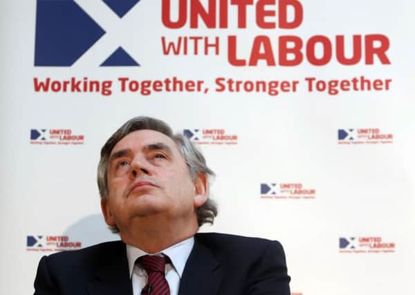 Gordon Brown proposes his six "major" constitutional changes to revamp the UK's relationship with Scotland